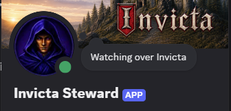 Invcita Steward on Discord