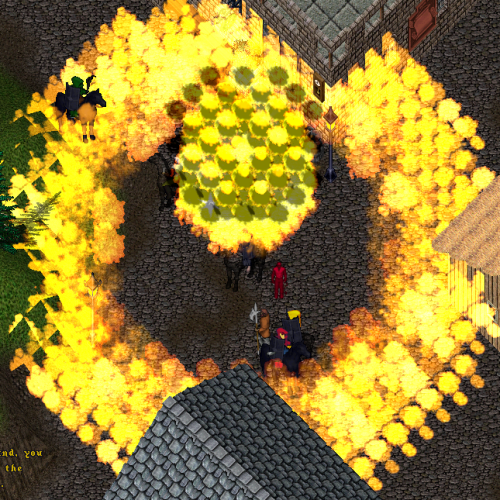 Ultima Online spell battle