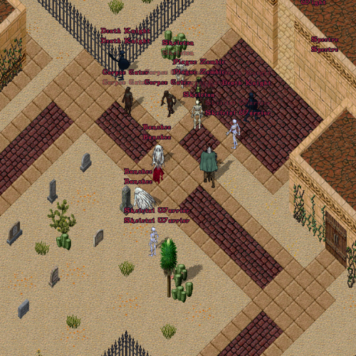 Ultima Online undead encounter